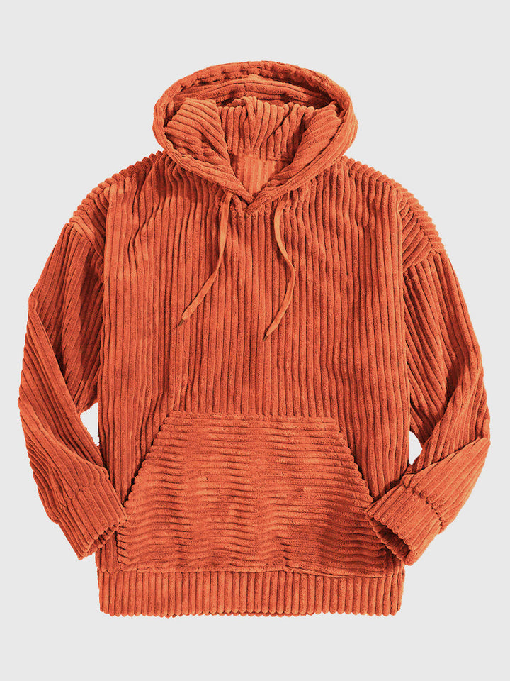 Damen Grob gestrickter Hoodie Drune