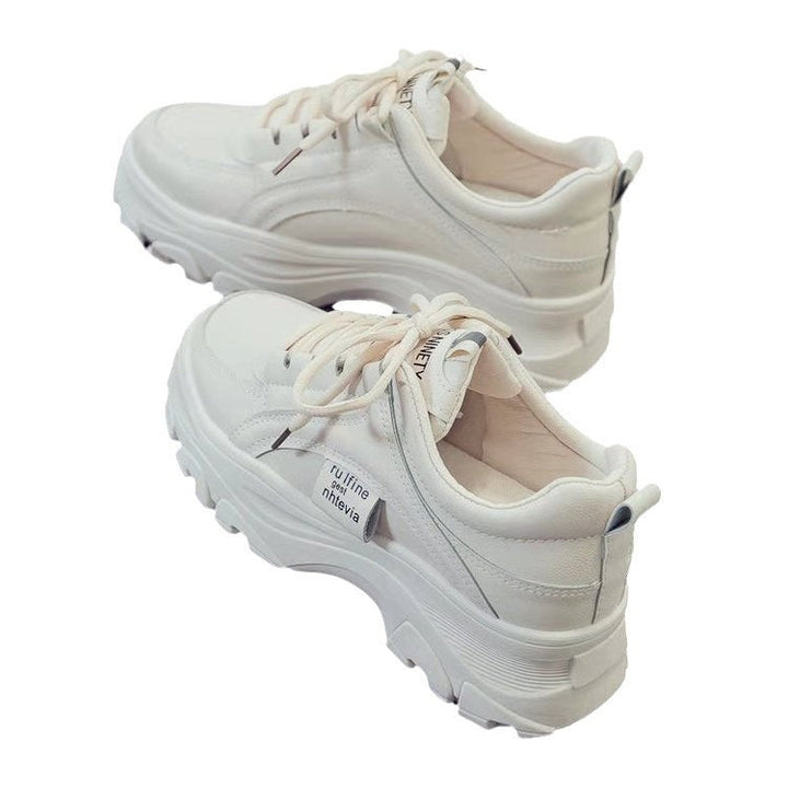 Damen Chunky Sneakers mit rutschfester Sohle und atmungsaktivem Obermaterial Drune