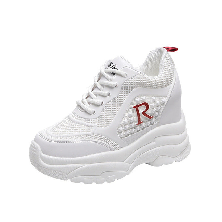 Damen Chunky Sneakers mit atmungsaktiver Mesh-Oberfläche und leichtem Komfort Drune