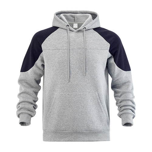 Herren Kapuzenpullover mit Sportlichem Design und Kontrastdetails Drune