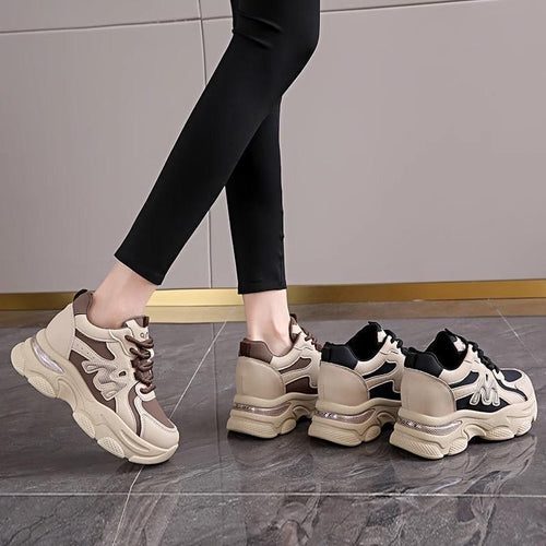 Damen Chunky Sneakers mit optimaler Dämpfung und sportlicher Oberflächenstruktur Drune