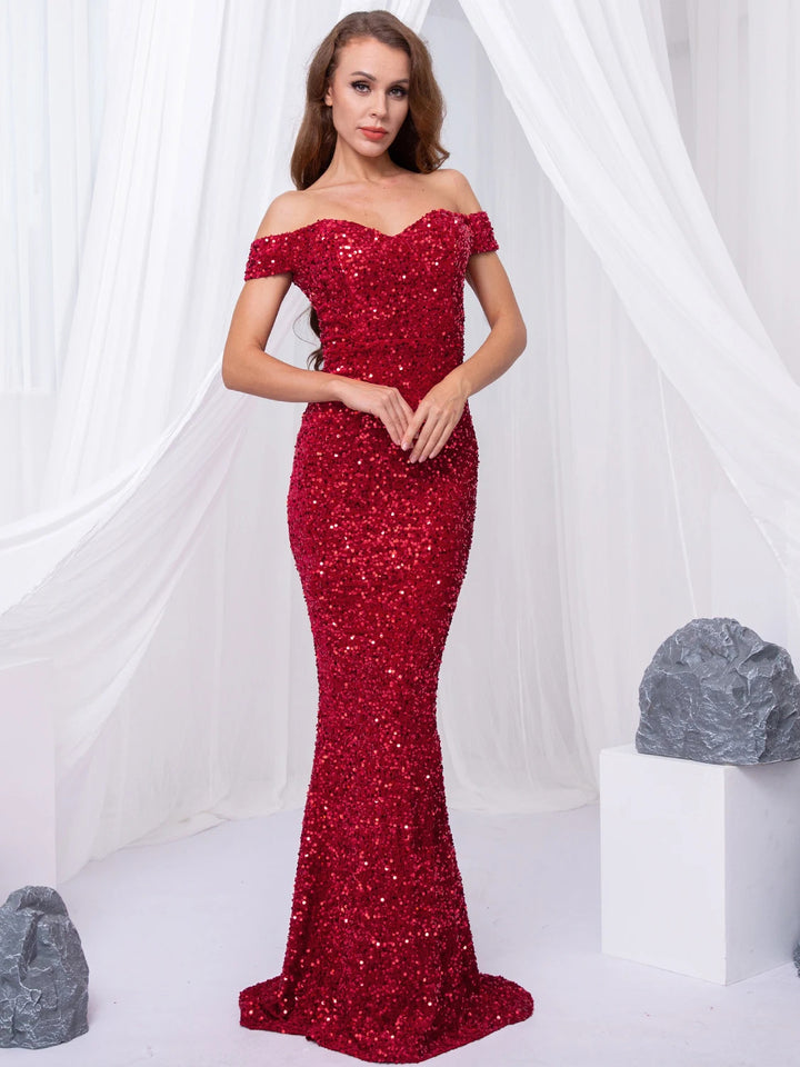 Damen Abendkleid Drune