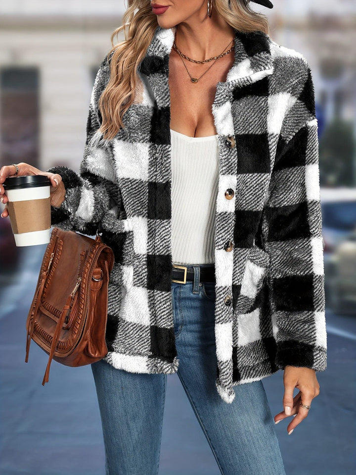 Drune | Button-Up Shacket - Gemütliches Schicht-Essential - Weicher Flanell-Mix - Lässige Herbst- & Winterbekleidung