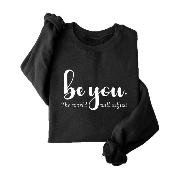 Damen Sweatshirt mit inspirierendem Motiv und motivierender Botschaft Drune
