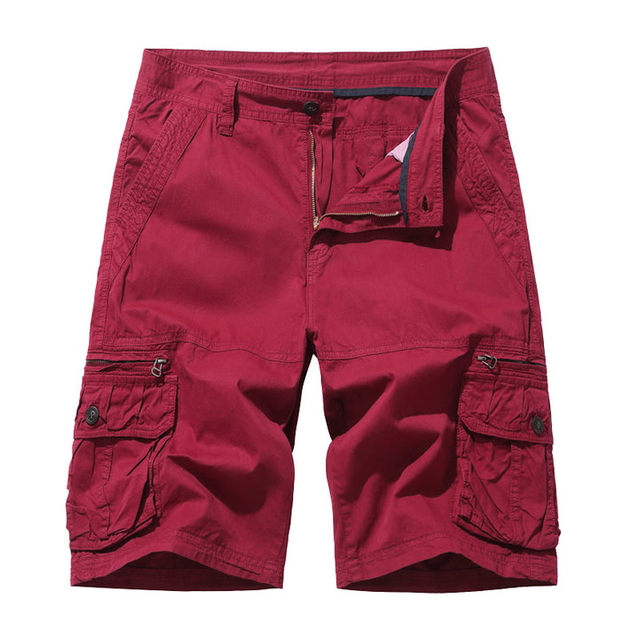 Herren Cargo-Shorts mit Mehrfachtaschen-Design Drune