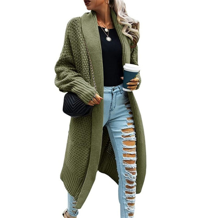 Damen Grobstrickcardigan mit lässigem Schnitt und offenen Fronten Drune
