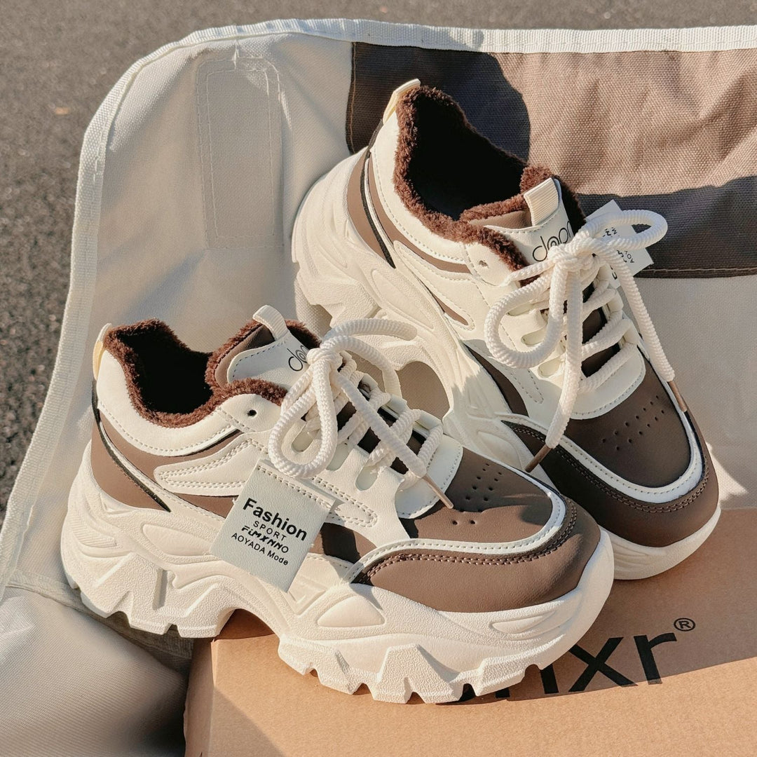 Damen Sportliche Chunky Sneakers mit weichem Innenfutter und hohem Komfort Drune