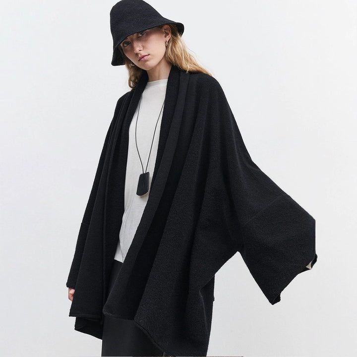 Damen eleganter strapazierfähiger Strickmantel Drune