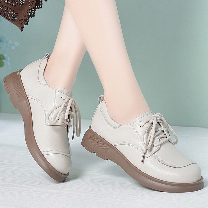 Damen Schnürschuhe mit eleganter Profilsohle und atmungsaktivem Obermaterial Drune