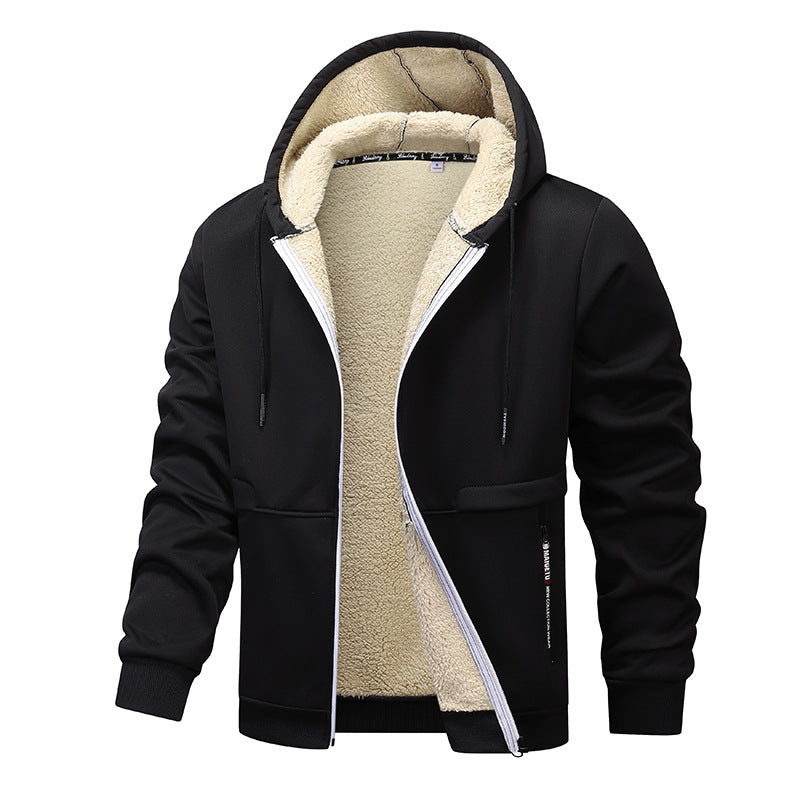 Herren kuschelige Fleecejacke mit hoher Wärmedämmung Drune