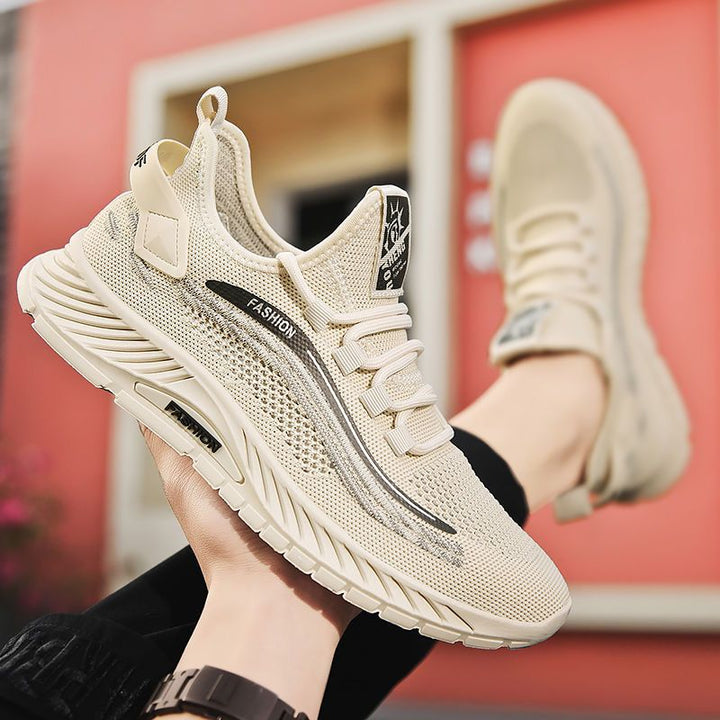 Damen Atmungsaktive Freizeitsneaker mit flexiblem Obermaterial und rutschfester Sohle Drune