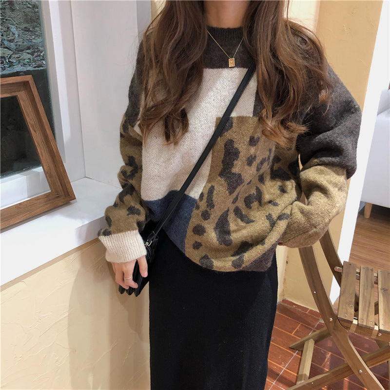 Damen modischer Pullover mit einzigartigem geometrischem Muster und strukturiertem Design Drune
