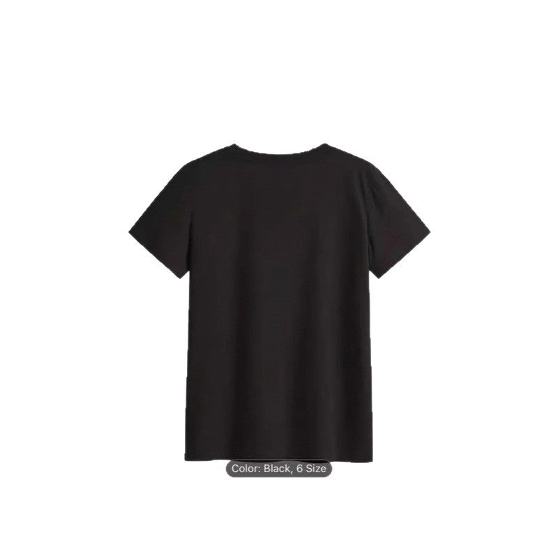 Damen T-Shirt mit frischem Limoncello-Motiv und floralen Akzenten Drune