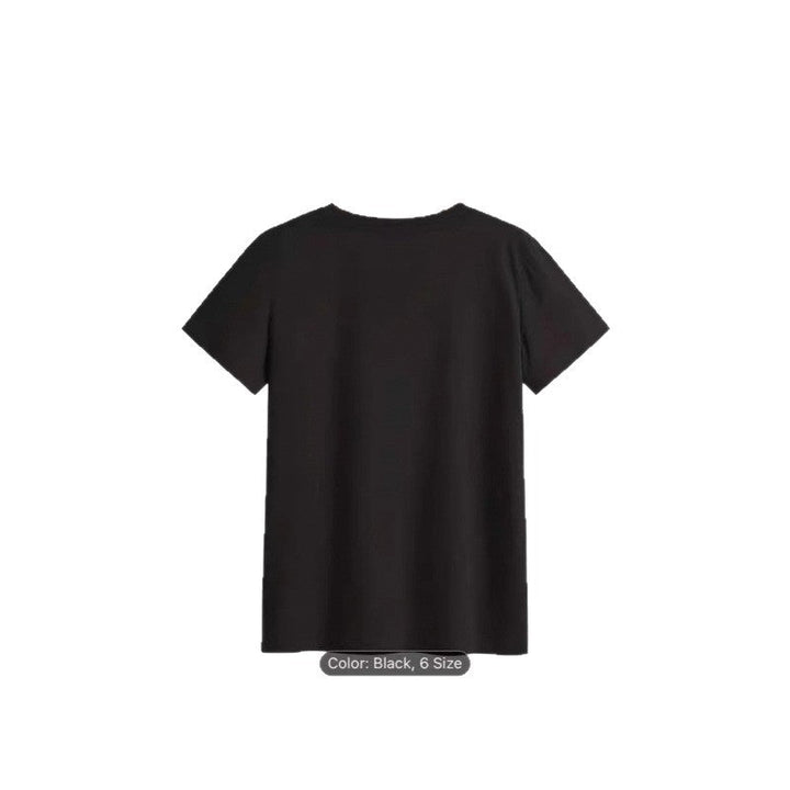Damen T-Shirt mit frischem Limoncello-Motiv und floralen Akzenten Drune