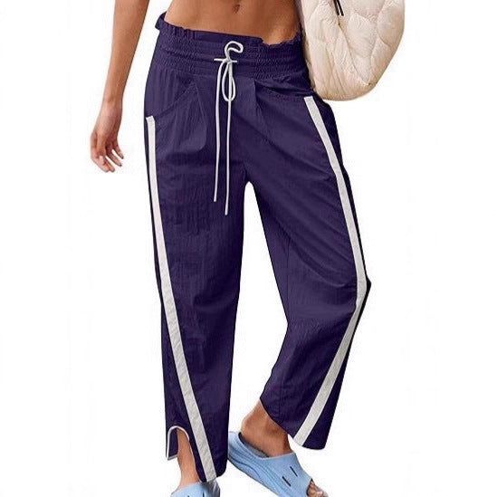 Damen Sportliche Freizeithosen Drune