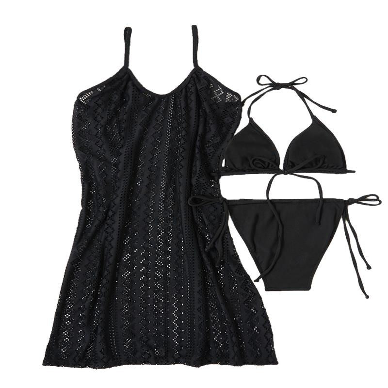 Damen Strandschcover mit eleganter Spitze und raffinierten Details Drune