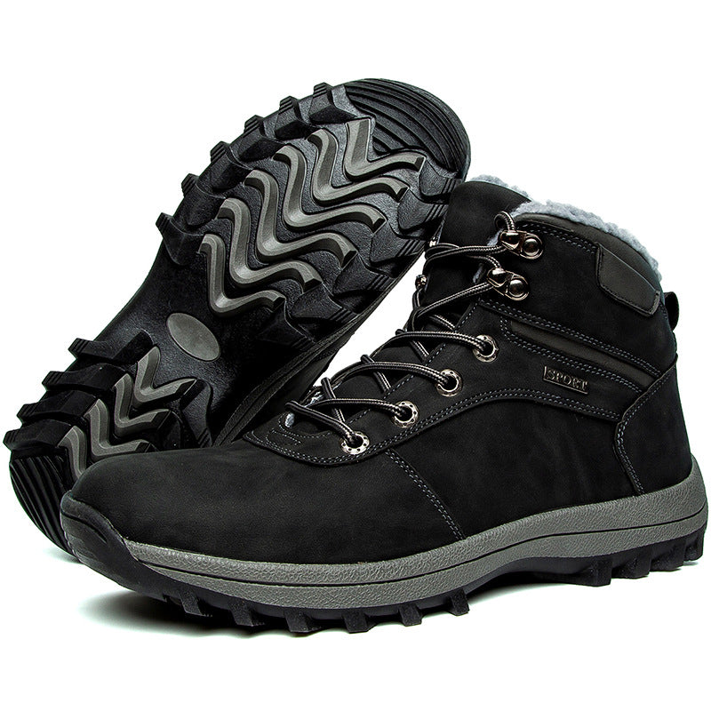 Damen Wassertaugliche Winterstiefel mit isolierendem Innenfutter und rutschfester Sohle Drune