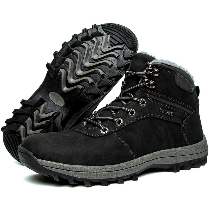 Damen Wassertaugliche Winterstiefel mit isolierendem Innenfutter und rutschfester Sohle Drune