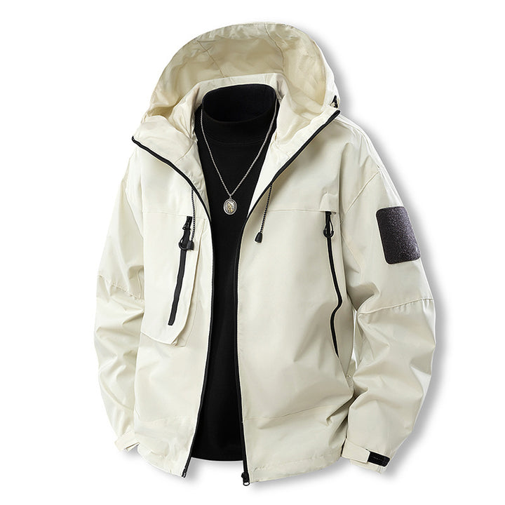 Herren wasserdichte Outdoorjacke Drune