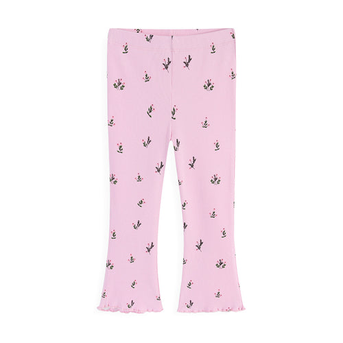 Mädchen Schlagleggings mit floralem Muster Drune