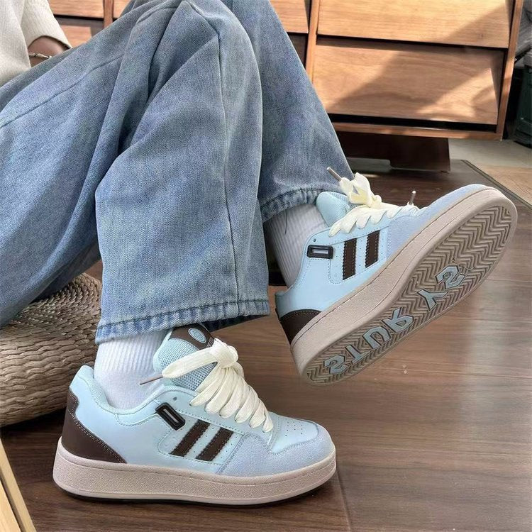 Damen Sportliche Lifestyle Sneakers mit modischem Retro-Design Drune