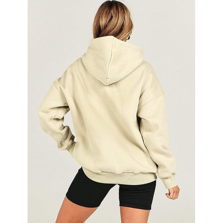 Damen bequeme Kapuzen-Sweatshirt Drune