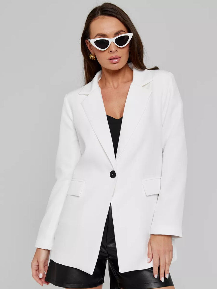 Damen eleganter, lässiger Blazer mit angesagtem Oversized-Schnitt Drune