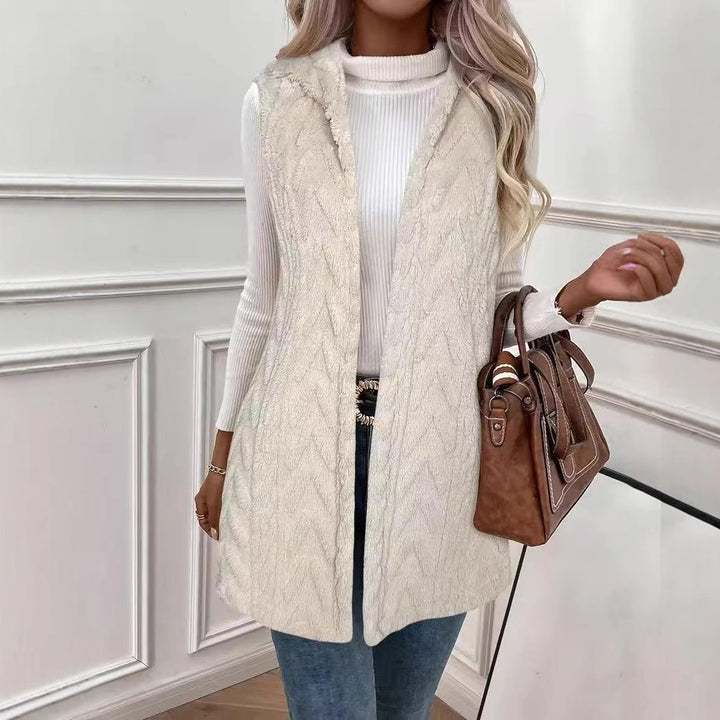 Damen Strickweste mit elegantem Design und hohen Tragekomfort Drune