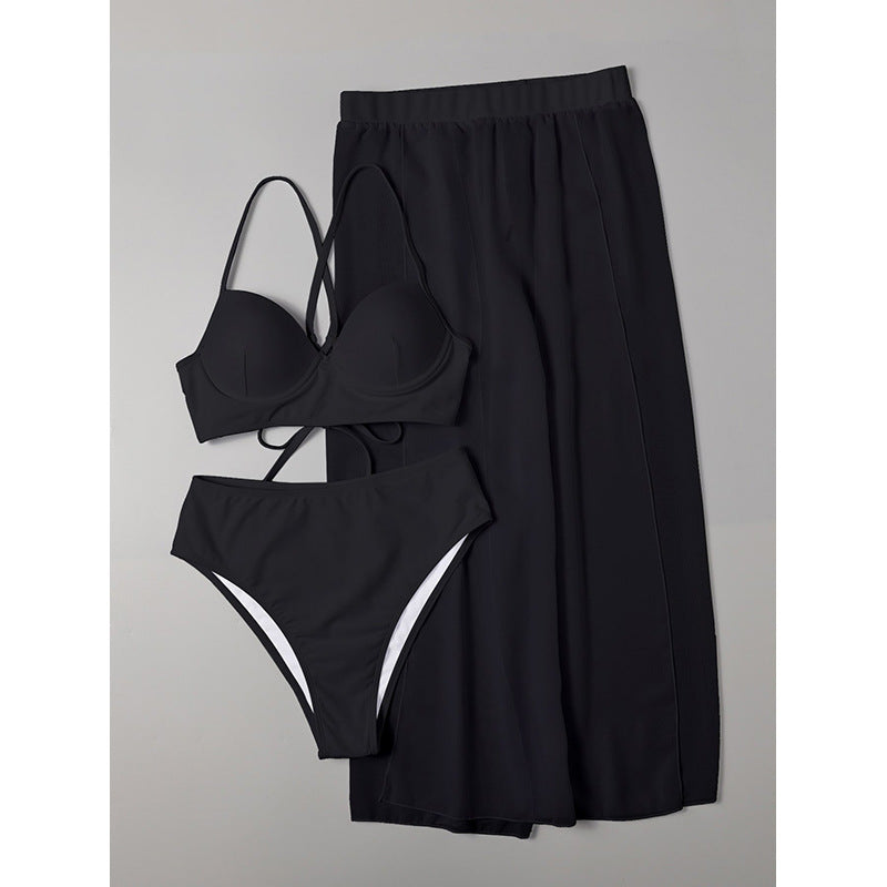 Damen Bikini-Set mit elegantem Wickelrock Drune