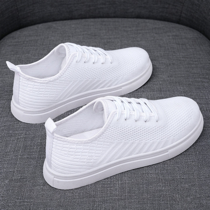 Damen nan leichter Strick-Slip-On Sneaker mit elastischem Sockeneinstieg, atmungsaktivem 3D-Gestrick und dämpfender Leichtsohle Drune
