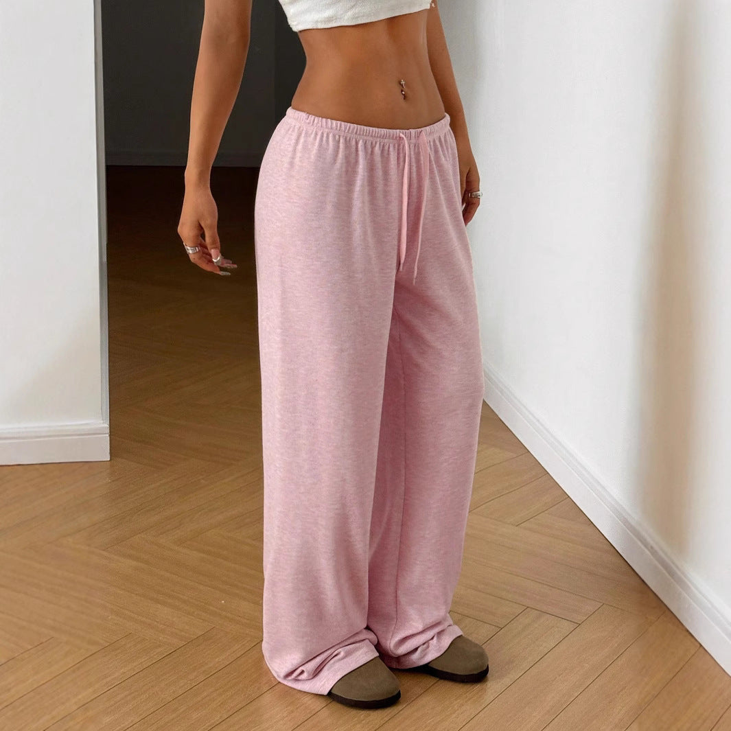 Damen Freizeit-Hose mit weitem Schnitt und bequemem Gummibund Drune