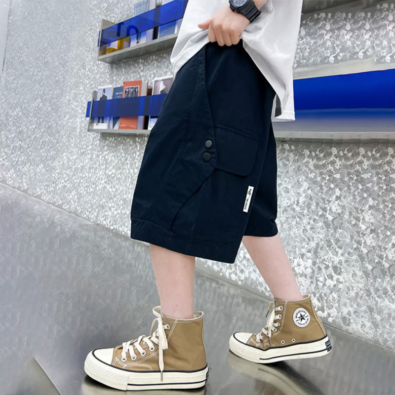 Jungen Cargo-Shorts mit praktischen Seitentaschen Drune