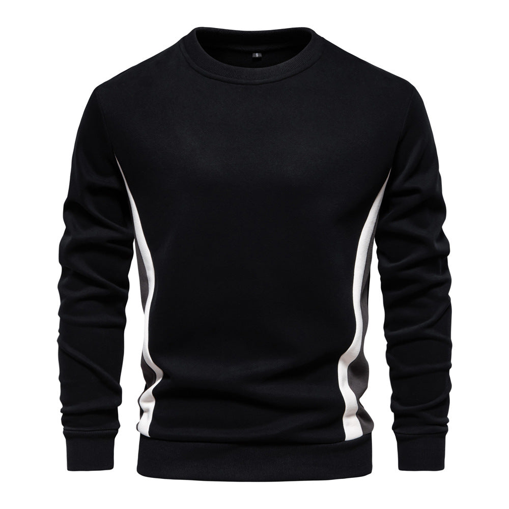 Herren Freizeit-Sweatshirt mit modernem Farbblockdesign Drune