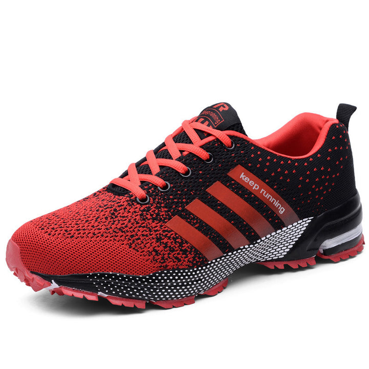 Herren leichte atmungsaktive Lauf‑ und Trail‑Sneaker mit verstärkter Fersendämpfung und griffiger Outdoorlaufsohle Drune