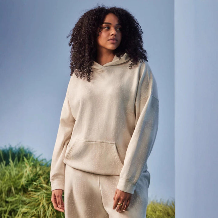 Damen kuscheliges Sweatshirt und Jogginghose Set Drune