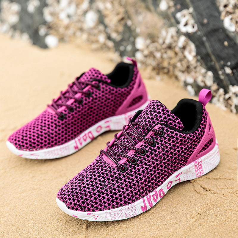 Herren Leichte Atmungsaktive Netz Sportschuhe Drune