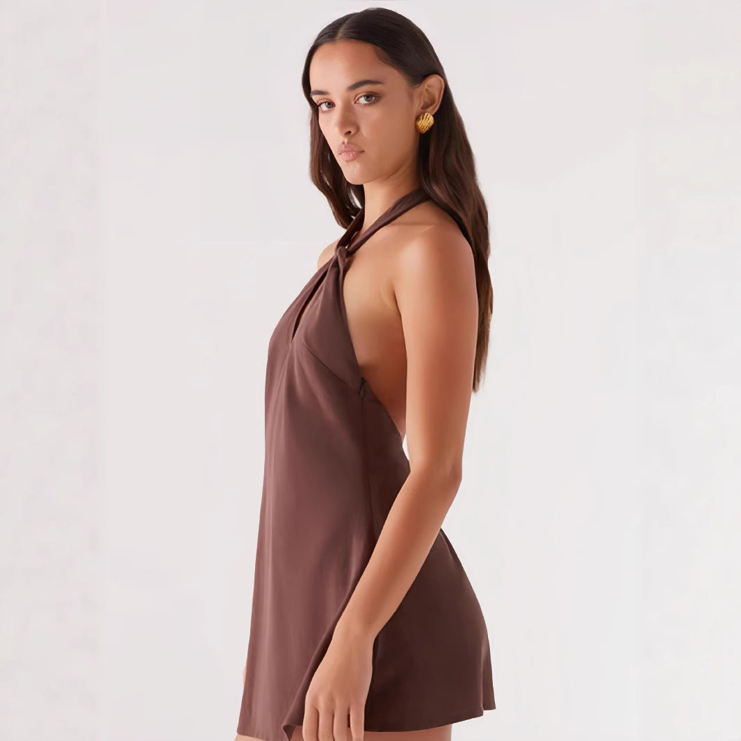 Damen Halterkleid im eleganten Design Drune