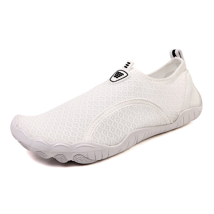 Damen nan leichte und flexible Wasserschuhe mit atmungsaktivem Strick-Obermaterial und rutschfester Profilsohle Drune