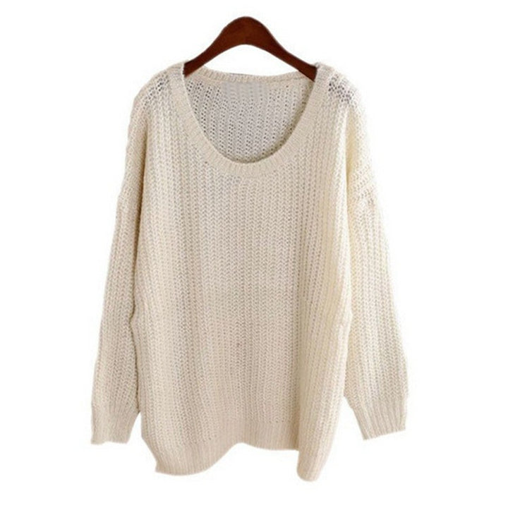 Damen Grobstrickpullover mit weitem Schnitt und lässigem Tragekomfort Drune