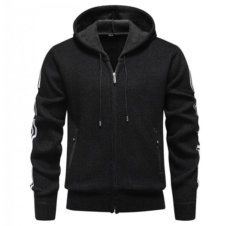 Herren Sportliche Kapuzenjacke mit innovativem Materialmix Drune