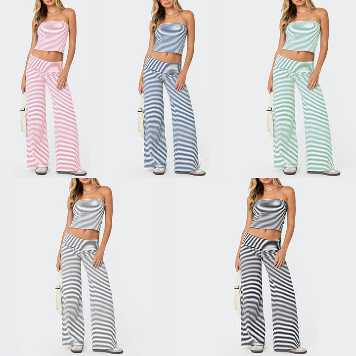 Damen Lounge-Set aus weichem Baumwollmix Drune