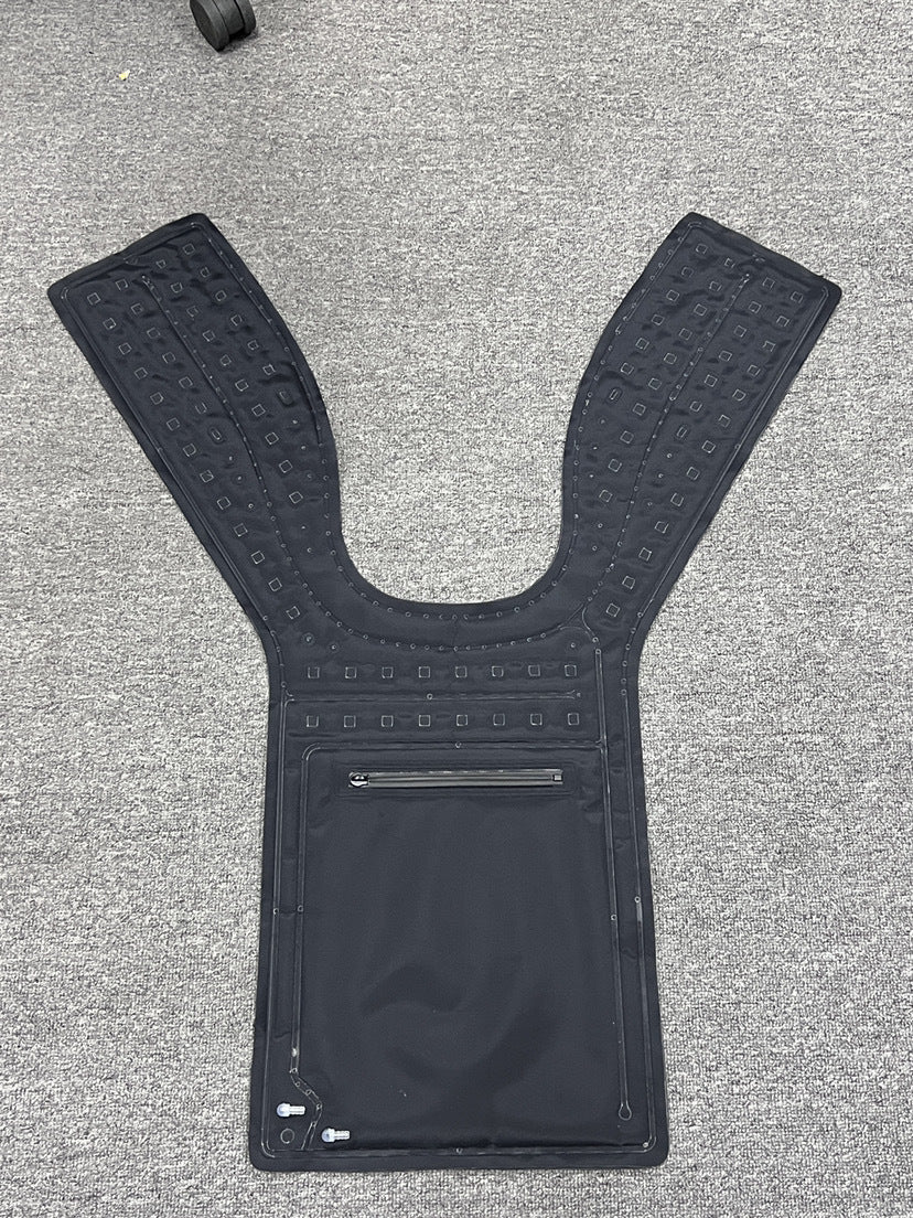 Unisex nan modulare Ventilationsweste mit Einlassöffnungen für Clip‑Lüfter und verstellbarem Schnellverschluss Drune