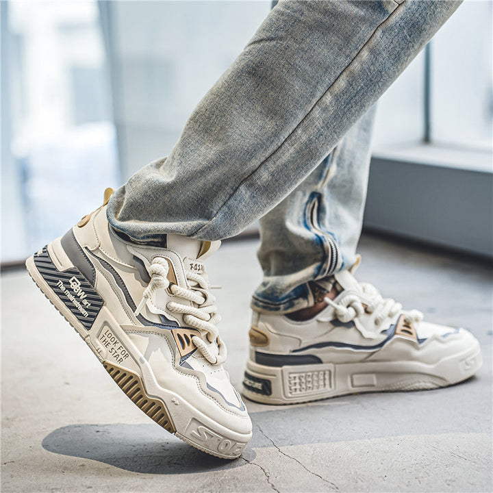 Damen Sportliche Chunky Sneakers mit strapazierfähigem Obermaterial und innovativem Design Drune
