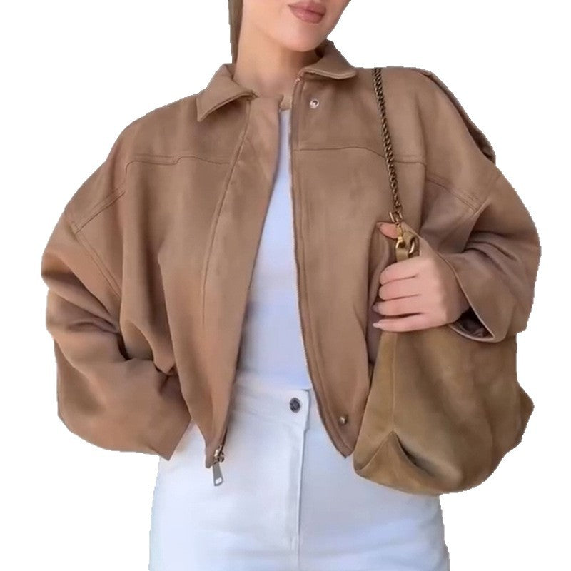 Damen Oversize-Camouflagejacke Drune
