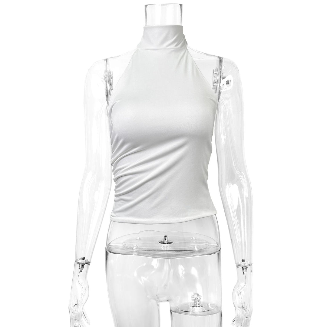 Damen elegantes Top mit femininer Schleifenoptik Drune