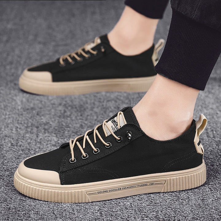 Damen lässige und strapazierfähige Sneakers mit hochwertigem Obermaterial und rutschfester Sohle Drune
