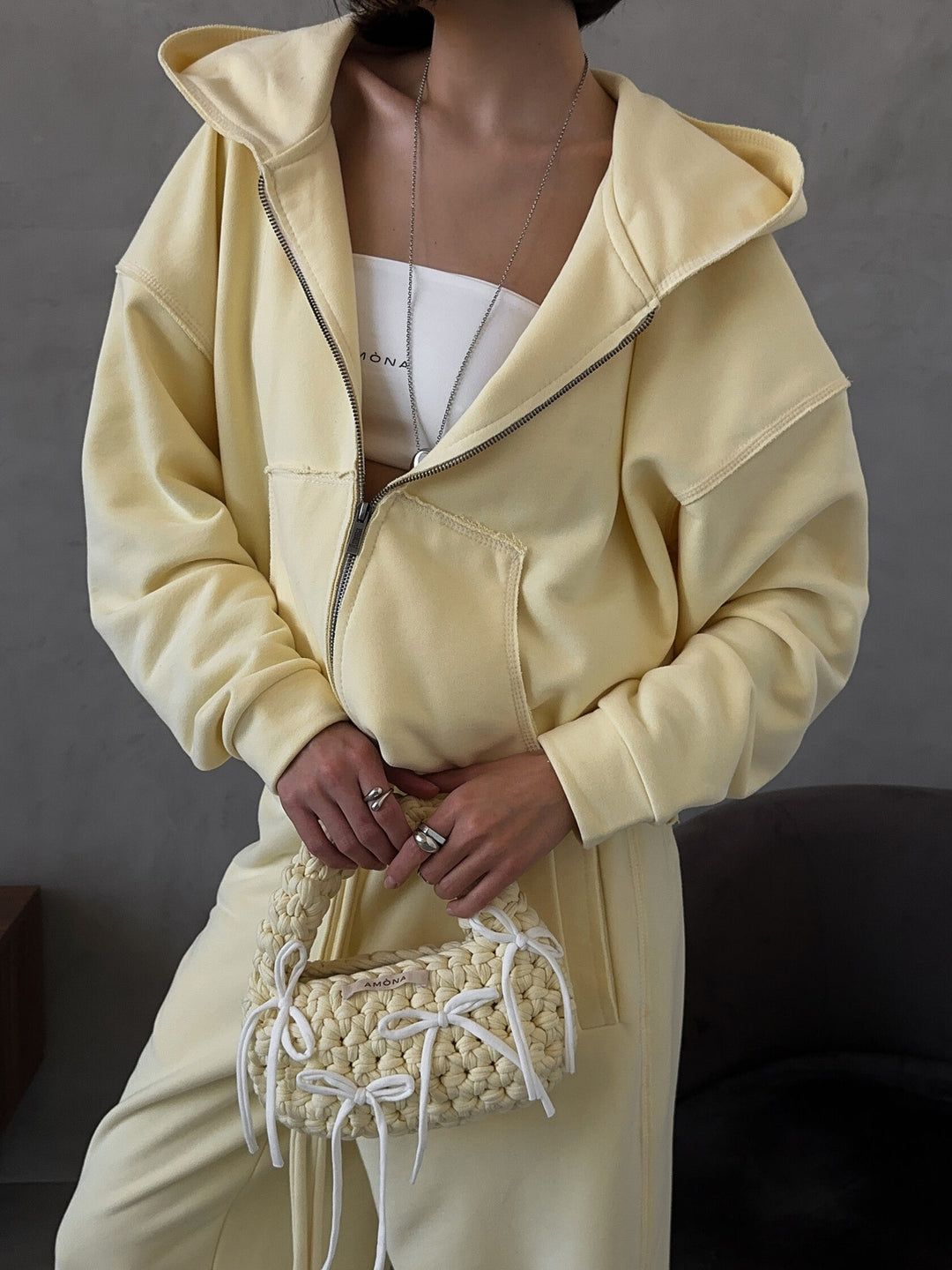 Damen Bequemes Oversized-Sweatshirt mit lässigen Jogginghosen Drune