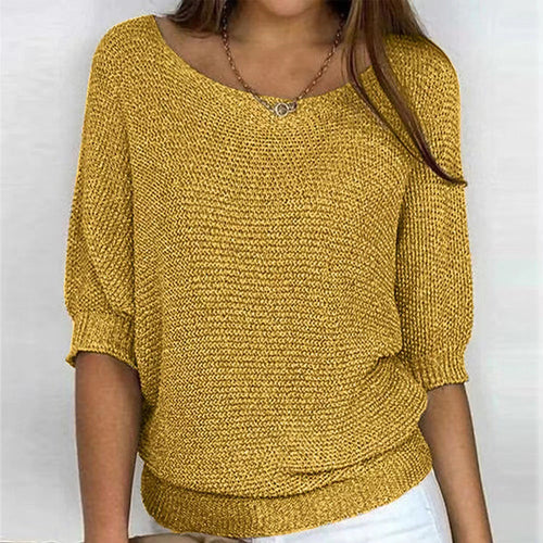 Drune | Elegantes Dreiviertelarm Bequemes Oberteil
