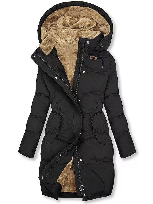 Damen Wärmeisolierte Parkajacke mit kuscheligem Innenfutter Drune