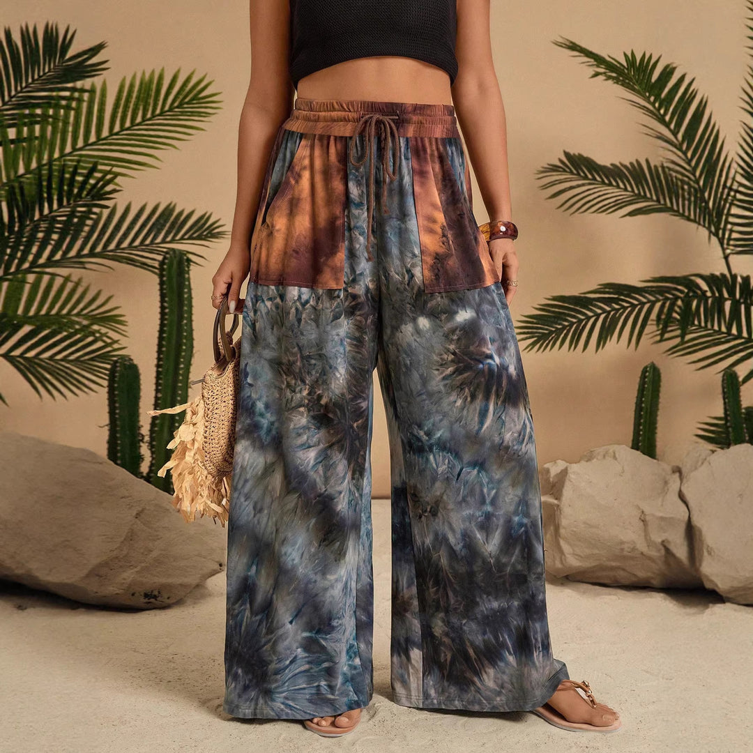 Damen Stilvolles Loungewear-Set mit lässigem Schnitt und modischem Muster Drune